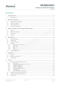 MLX80105KLQ-EAA-000-TU Datasheet Pagina 2