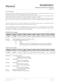 MLX80105KLQ-EAA-000-TU Datenblatt Seite 19