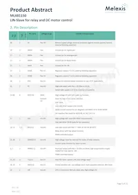 MLX81150LLW-DAA-000-SP Datasheet Pagina 5