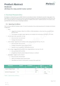 MLX81150LLW-DAA-000-SP Datasheet Pagina 7