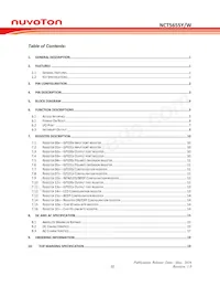 NCT5655Y Datasheet Pagina 3