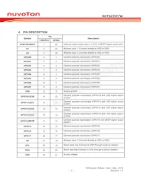 NCT5655Y Datasheet Pagina 7