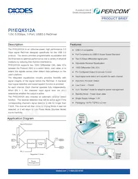 PI1EQX512AXUAEX Datasheet Cover