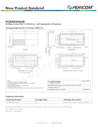 PI2EQX8864AZLEX數據表 頁面 2