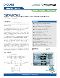 PI3EQX12902BZLEX Datasheet Cover