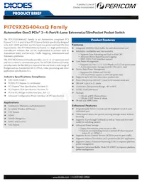 PI7C9X2G404ELQZXAEX Datasheet Cover