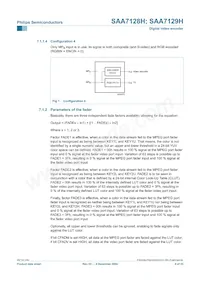 SAA7129H/V1 Datasheet Pagina 9