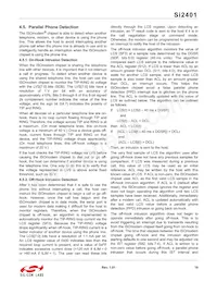 SI2401-FS Datasheet Pagina 19