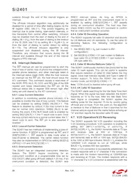SI2401-FS Datasheet Pagina 20
