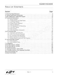 SI3008-B-FS Datasheet Page 3