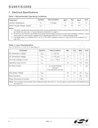 SI3008-B-FS Datasheet Page 4