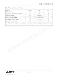 SI3008-B-FS Datasheet Page 7