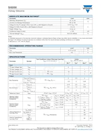 SI9200EY-T1-E3 Datasheet Page 2