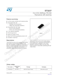 ST3237BPR Datasheet Cover