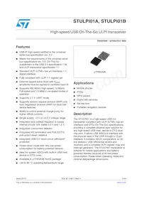 STULPI01ATBR Datasheet Copertura