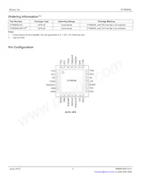 SY88808LMH-TR Datasheet Page 3