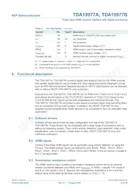 TDA19977AHV/15 Datasheet Pagina 10