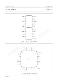 TDA8002CT/C/C1 Datasheet Page 7