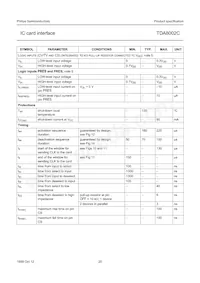 TDA8002CT/C/C1 Datenblatt Seite 20