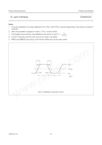 TDA8002CT/C/C1 Datenblatt Seite 21
