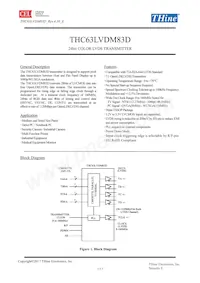 THC63LVDM83D-B Datasheet Copertura