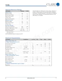 TS190PL數據表 頁面 2