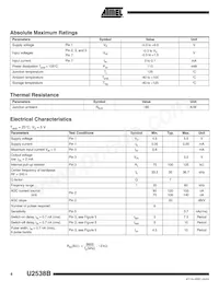 U2538B-MFP Datasheet Pagina 6
