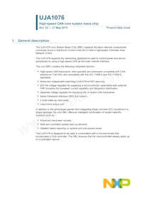 UJA1076TW/3V3/WD:1 Datasheet Copertura