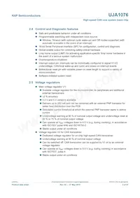 UJA1076TW/3V3/WD:1 Datasheet Pagina 3