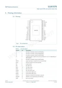 UJA1076TW/3V3/WD:1 Datasheet Pagina 5