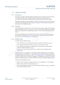 UJA1076TW/3V3/WD:1 Datasheet Page 7