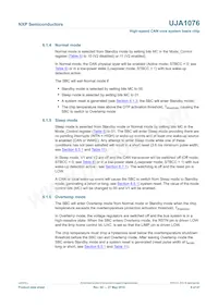 UJA1076TW/3V3/WD:1 Datasheet Pagina 9