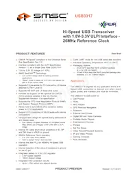 USB3317-CP-TR Datasheet Cover