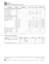 V385GLFT Datasheet Page 5