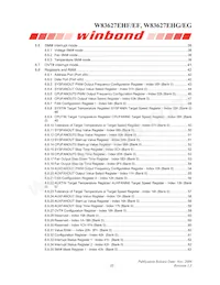 W83627EHG-UB5885009AH-H VERSION Datasheet Pagina 4