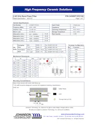 2450BP15F0100E Datasheet Copertura