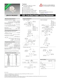 3319W-1-104 Datasheet Cover