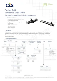 448UD3103BDN Datasheet Copertura