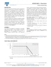 ACASA1001E5001P100 Datasheet Page 5