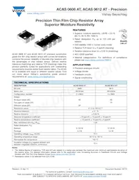 ACASA1003E1003P1AT Datasheet Copertura