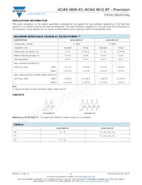 ACASA1003E1003P1AT Datasheet Page 2