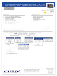 AX7PBF4-2100.0000C Datenblatt Cover