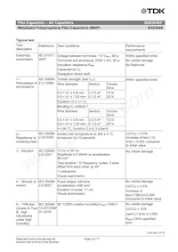 B32354S3406K010 Datasheet Pagina 9