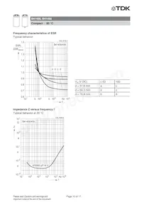 B41458B8150M003 Datasheet Pagina 10