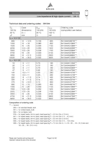 B43044F2686M Datasheet Pagina 9