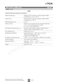 B82422T3350J000 Datasheet Page 4