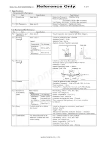 BLM21BB151SN1D Datasheet Pagina 4