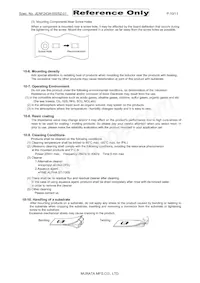 BLM21BB151SN1D Datasheet Pagina 10