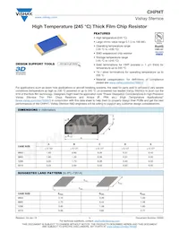 CHPHT0603K7502FGTA Datenblatt Cover