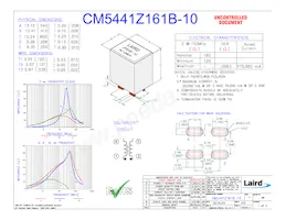 CM5441Z161B-10 Datenblatt Cover
